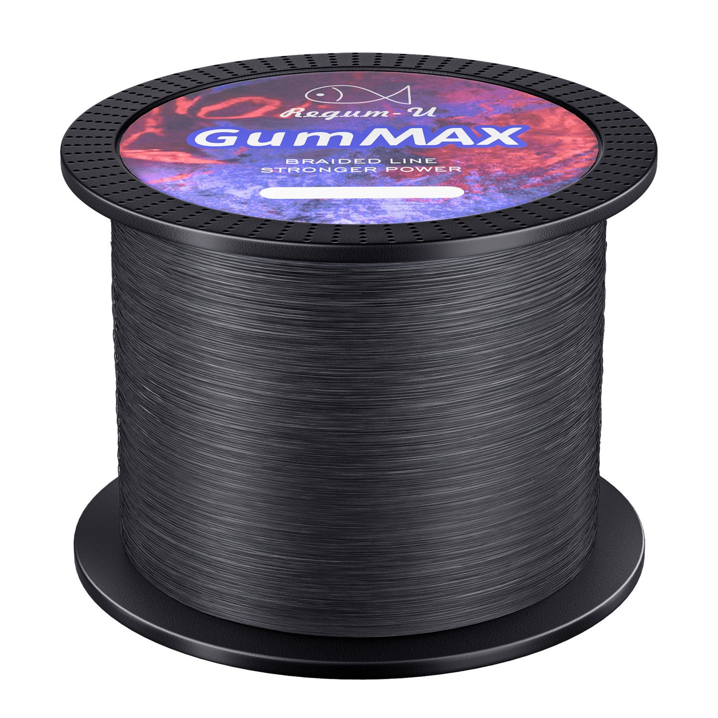 GumMAX 545yds 10-130LB 8X Braided Fishing Line Abrasion Resistant Superline Zero Stretch & Smaller Diameter Confuse & Never Fade in Saltwater and Freshwater