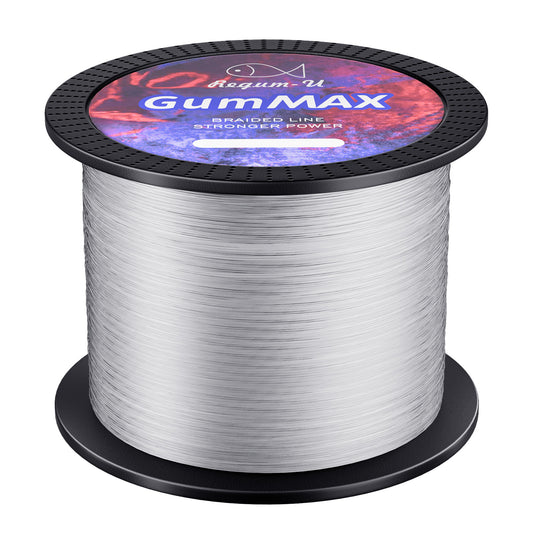 GumMAX 545yds 10-130LB 8X Braided Fishing Line Abrasion Resistant Superline Zero Stretch & Smaller Diameter Confuse & Never Fade in Saltwater and Freshwater