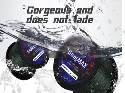 GumMAX 545yds 10-130LB 8X Braided Fishing Line Abrasion Resistant Superline Zero Stretch & Smaller Diameter Confuse & Never Fade in Saltwater and Freshwater