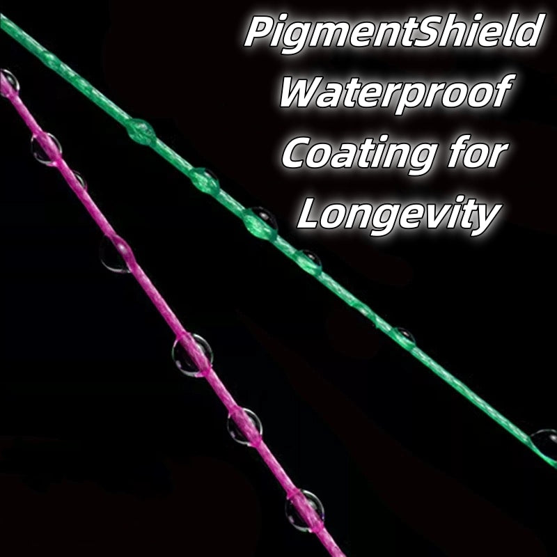 Regum-U Gumplus 8X Stealth Braided Fishing Line 150 Yards / 100 LB Abrasion Resistant Superline Zero Stretch & Smaller Diameter Confuse & Catch Big Fish Better in Saltwater & Freshwater(Blackish Green)