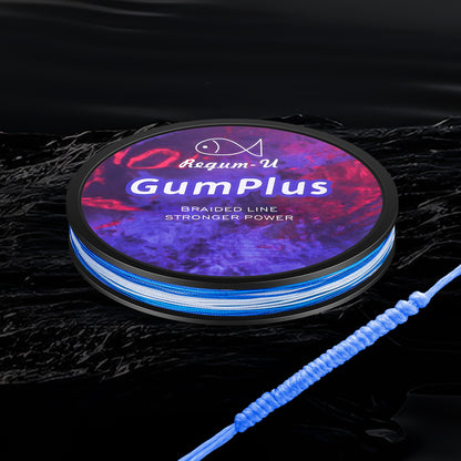 Regum-U Gumplus 8X Stealth Braided Fishing Line 150 Yards / 10 LB Abrasion Resistant Superline Zero Stretch & Smaller Diameter Confuse & Catch Big Fish Better in Saltwater & Freshwater (Navyblue)