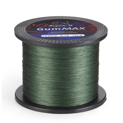 GumMAX 545yds 10-130LB 8X Braided Fishing Line Abrasion Resistant Superline Zero Stretch & Smaller Diameter Confuse & Never Fade in Saltwater and Freshwater