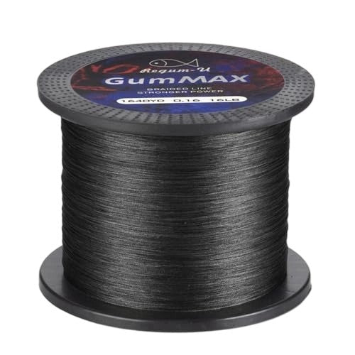 GumMAX 545yds 10-130LB 8X Braided Fishing Line Abrasion Resistant Superline Zero Stretch & Smaller Diameter Confuse & Never Fade in Saltwater and Freshwater