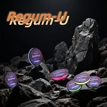 Regum-U Gumplus 8X Stealth Braided Fishing Line 150 Yards / 100 LB Abrasion Resistant Superline Zero Stretch & Smaller Diameter Confuse & Catch Big Fish Better in Saltwater & Freshwater (Black)